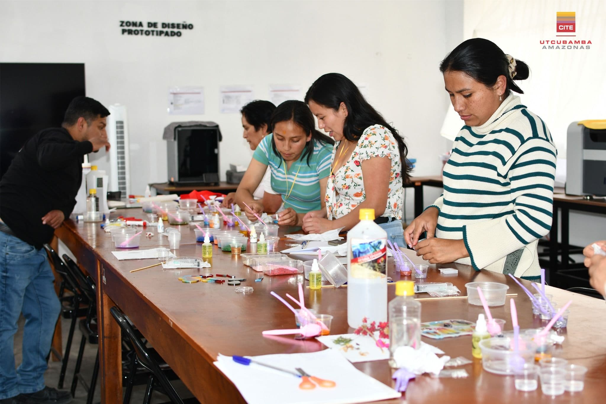 CITE Utcubamba Inicia el I Taller de Capacitación en Joyería en Resina